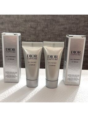Dior Capture Ox-C Treatment Le Serum Bundle of 2 Miniatures Authentic 5ml New